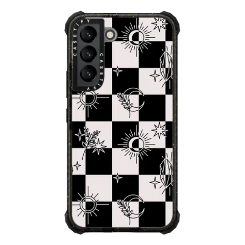 Witchy Checkered Print