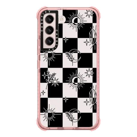 Witchy Checkered Print