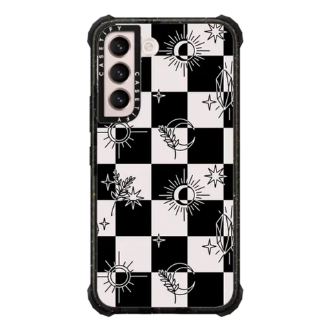 Witchy Checkered Print