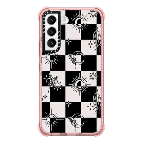 Witchy Checkered Print