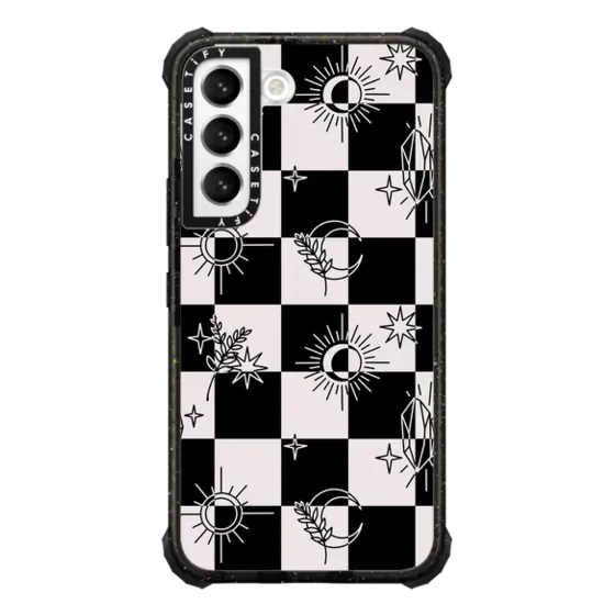 Witchy Checkered Print