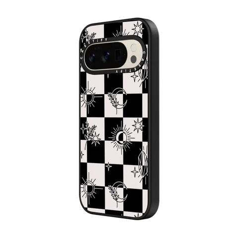 Witchy Checkered Print
