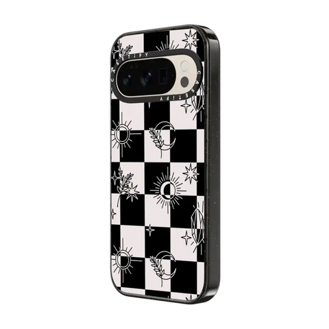 Witchy Checkered Print
