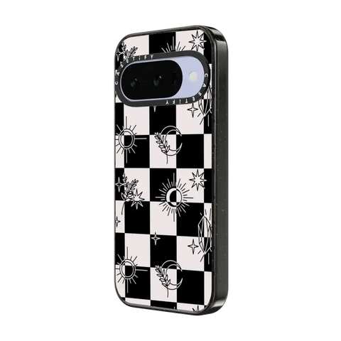 Witchy Checkered Print