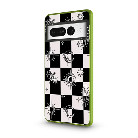 Witchy Checkered Print