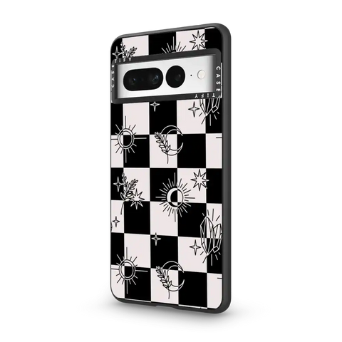 Witchy Checkered Print