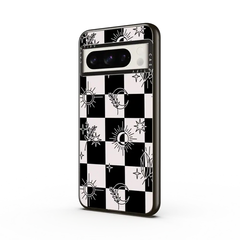 Witchy Checkered Print