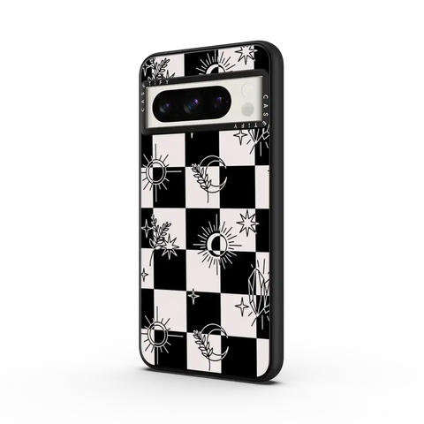 Witchy Checkered Print
