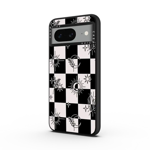 Witchy Checkered Print