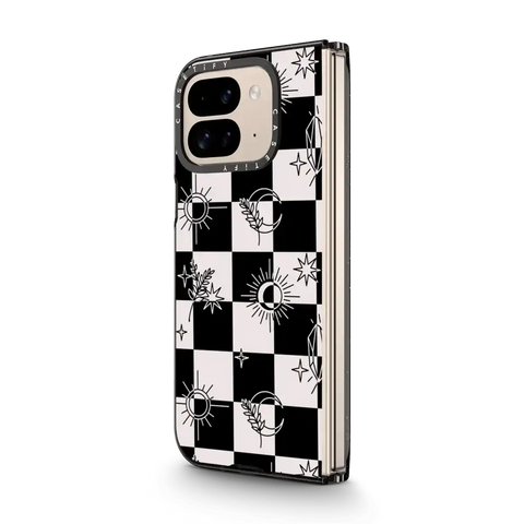 Witchy Checkered Print