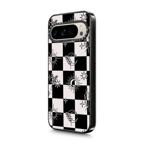 Witchy Checkered Print