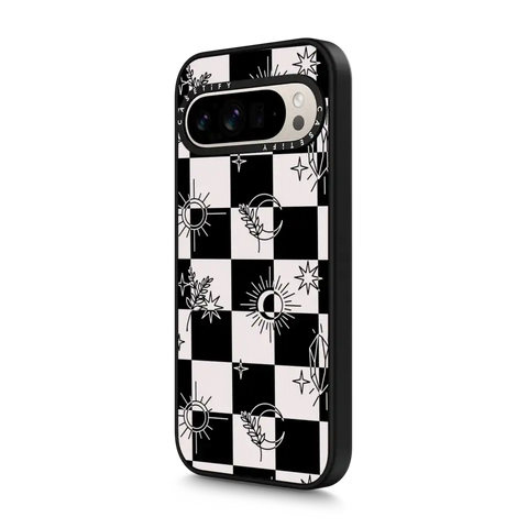 Witchy Checkered Print