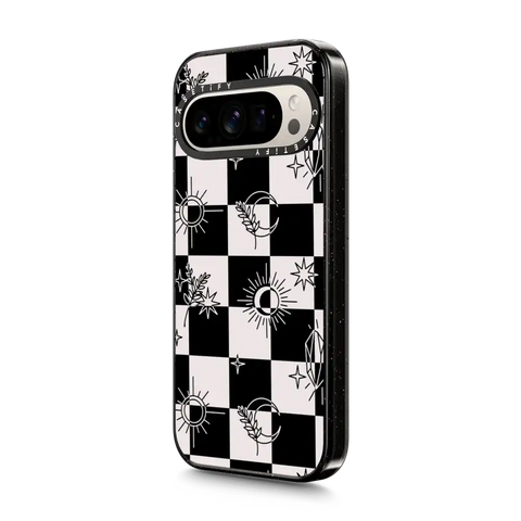 Witchy Checkered Print