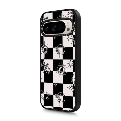 Witchy Checkered Print
