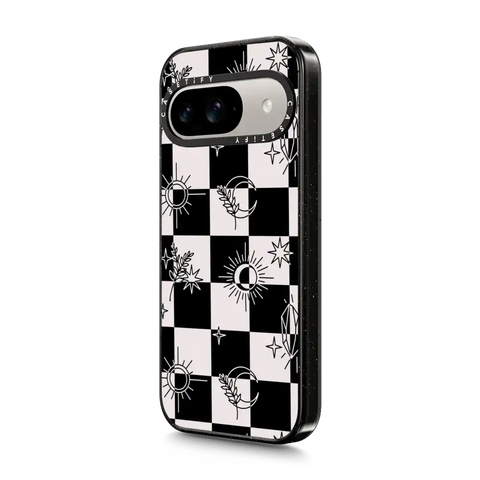 Witchy Checkered Print