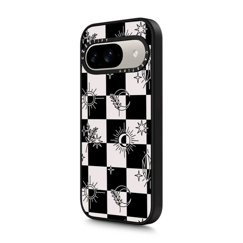 Witchy Checkered Print