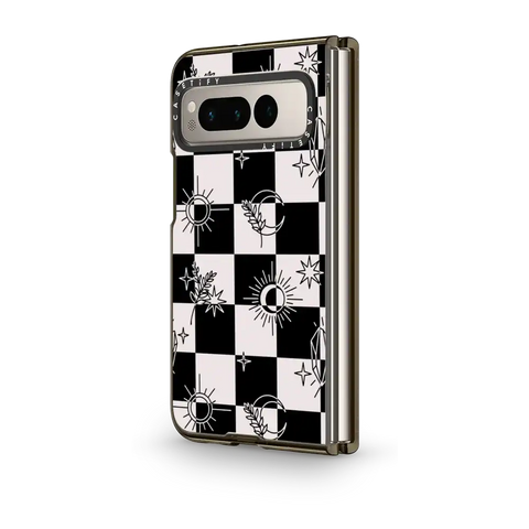 Witchy Checkered Print