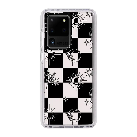 Witchy Checkered Print