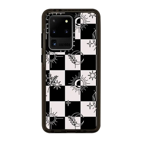 Witchy Checkered Print