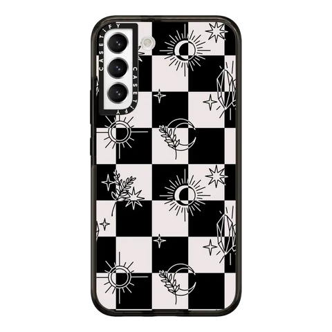 Witchy Checkered Print