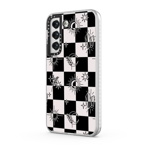 Witchy Checkered Print