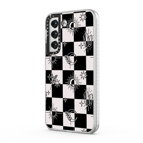 Witchy Checkered Print