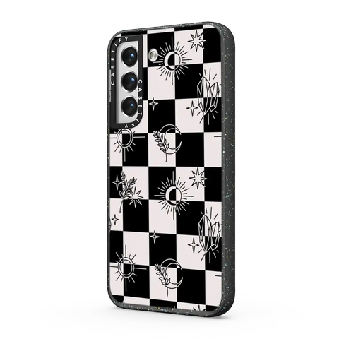 Witchy Checkered Print