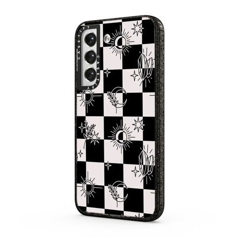 Witchy Checkered Print