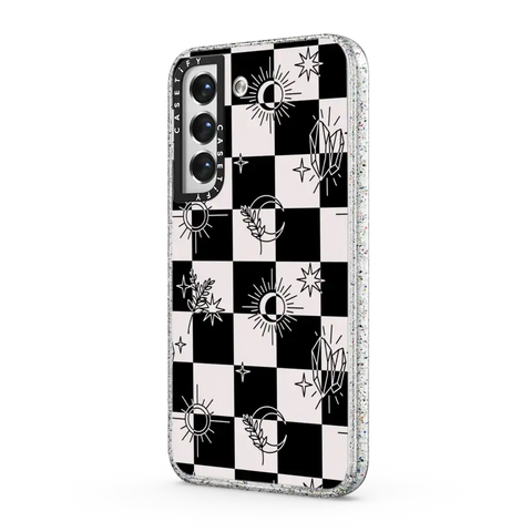 Witchy Checkered Print