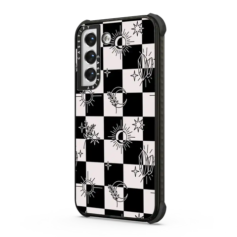 Witchy Checkered Print