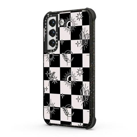 Witchy Checkered Print
