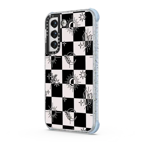Witchy Checkered Print