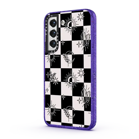 Witchy Checkered Print