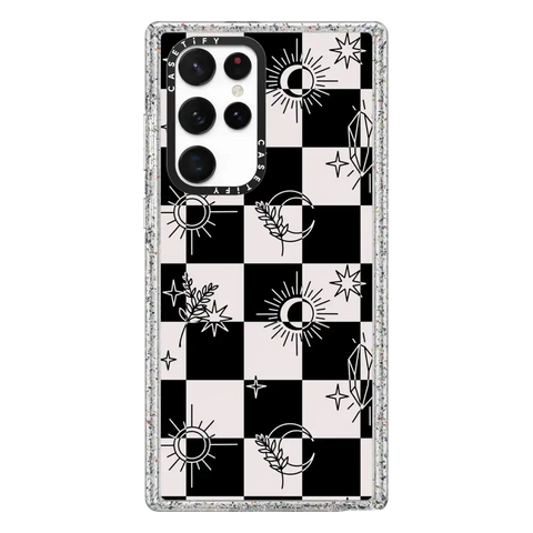Witchy Checkered Print