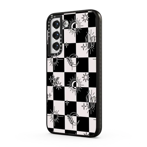 Witchy Checkered Print