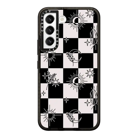 Witchy Checkered Print