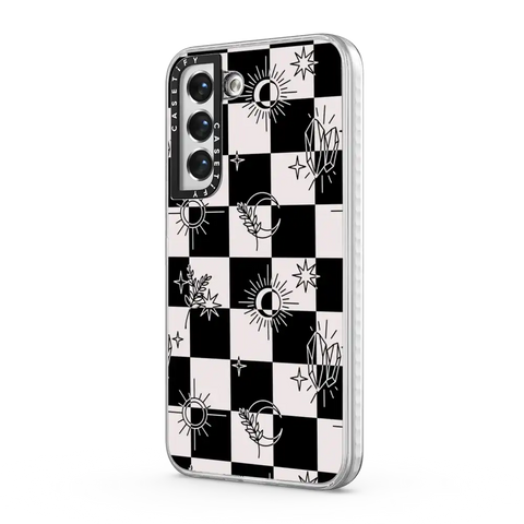 Witchy Checkered Print