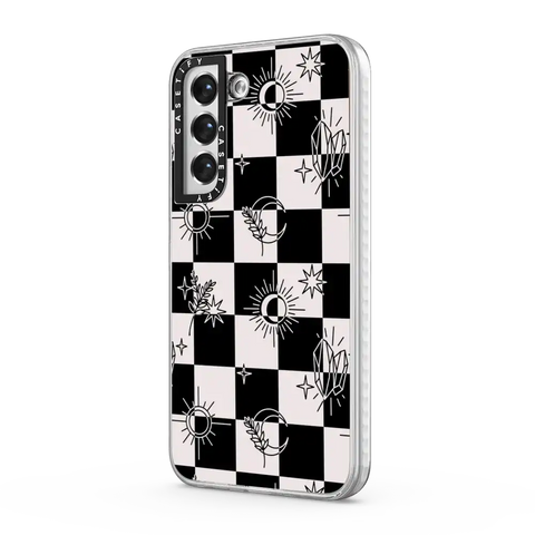 Witchy Checkered Print