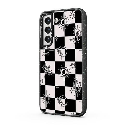 Witchy Checkered Print