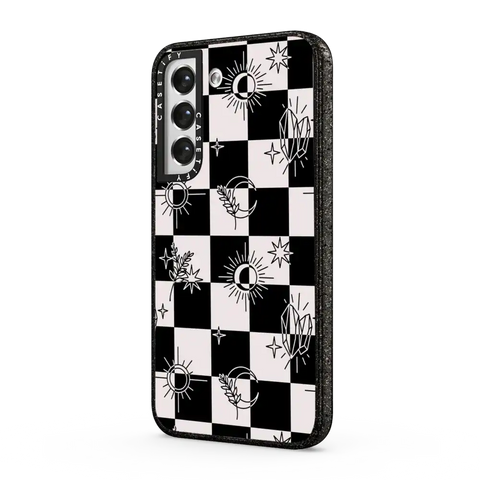 Witchy Checkered Print