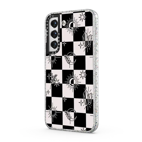 Witchy Checkered Print