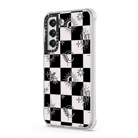 Witchy Checkered Print