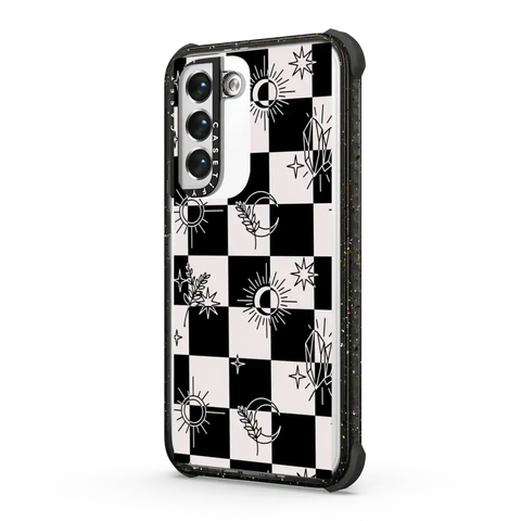 Witchy Checkered Print