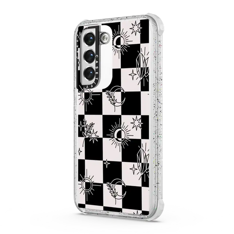 Witchy Checkered Print