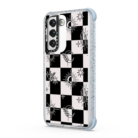 Witchy Checkered Print