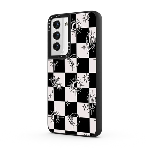 Witchy Checkered Print