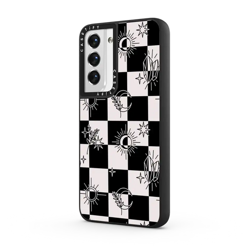 Witchy Checkered Print