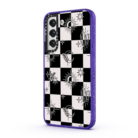 Witchy Checkered Print