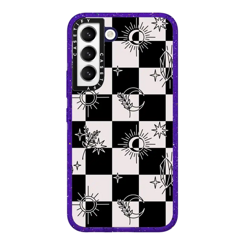 Witchy Checkered Print