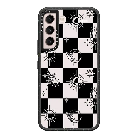 Witchy Checkered Print